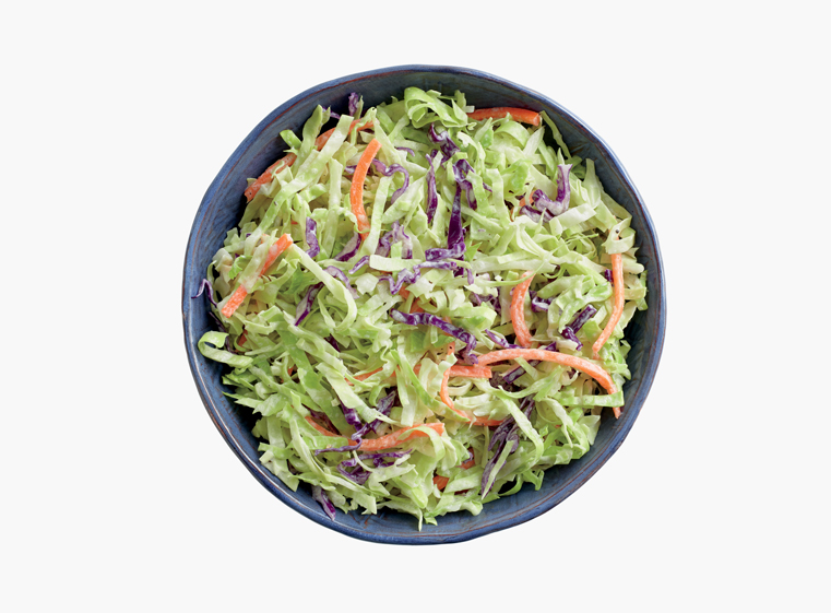 Bowl of house-made coleslaw